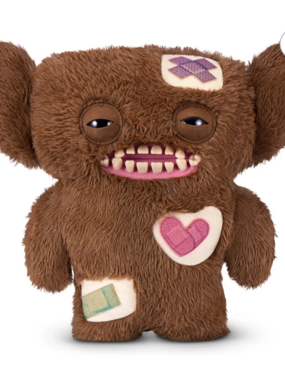 ZURU Fuggler Bigg Fuggs 18 Inch XL Grumpy Grumps Funny Ugly Monster Plush NWT